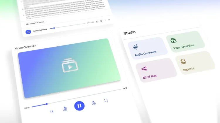 NotebookLM Latest Updates with Video Overviews